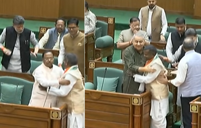 बजट सत्र में कवासी लखमा की एंट्री, सदन में सत्तापक्ष से गले मिलते दिखे…