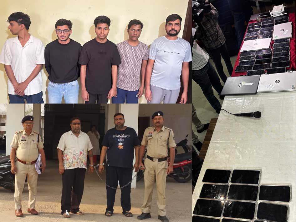 सट्टा और पेमेंट गेटवे चलाने वाले गिरोह का भंडाफोड़, रायपुर-गोवा से 7 गिरफ्तार…