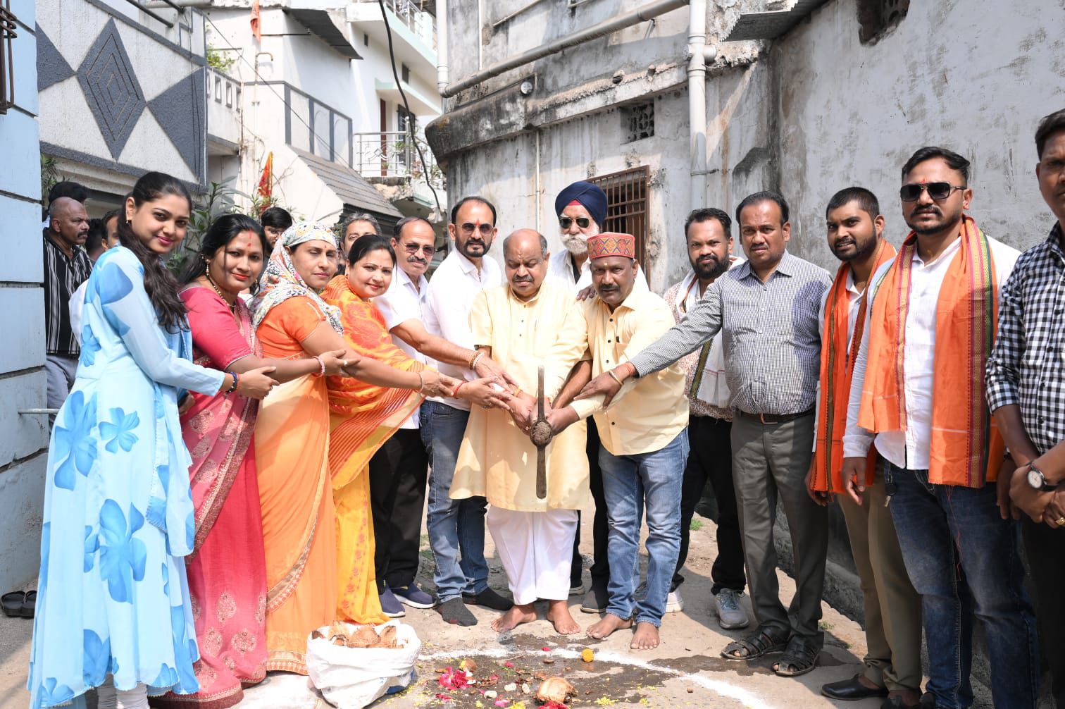 मदर टेरेसा वार्ड में विकास का नया अध्याय, विधायक पुरंदर मिश्रा के हाथों 16 लाख के कार्यों का भूमिपूजन…