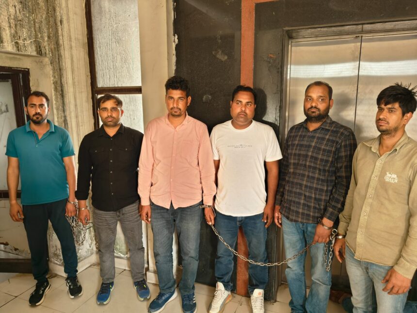 GATE परीक्षा में ब्लूटूथ से नकल कराने का भंडाफोड़, 6 आरोपी गिरफ्तार…