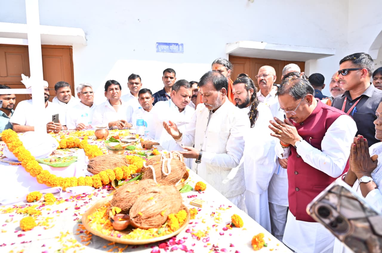 मुख्यमंत्री ने “विशाल सतनाम सद्भाव पदयात्रा” का किया शुभारंभ…