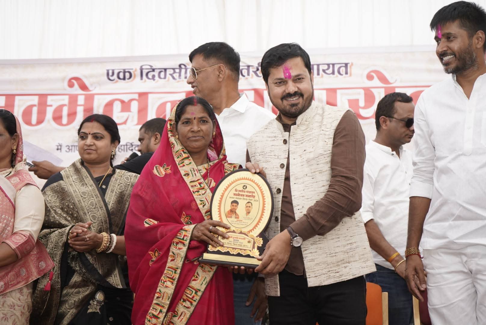 विधायक अनुज शर्मा ने तिल्दा में 30 लाख के विकास कार्यों की दी सौगात: उत्कृष्ट सरपंचों का किया सम्मान…