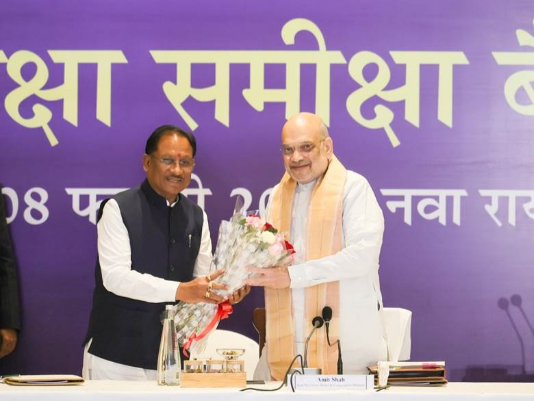 केन्द्रीय गृह एवं सहकारिता मंत्री अमित शाह ने आज रायपुर, छत्तीसगढ़ में वामपंथी उग्रवाद पर सुरक्षा समीक्षा बैठक की अध्यक्षता की…