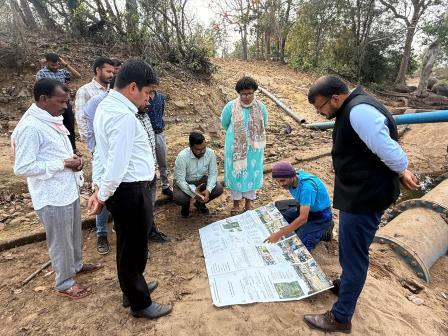 कलेक्टर ने किया नीलावरम हाइड्रो पावर बेस्ड पंपिंग योजना का निरीक्षण…