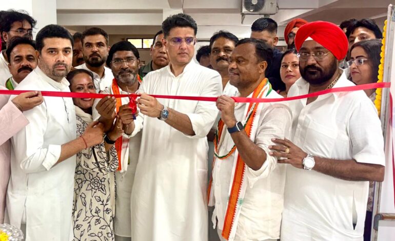 छत्तीसगढ़ प्रभारी सचिन पायलट ने किया पीसीसी कनेक्ट सेंटर का उद्घाटन…