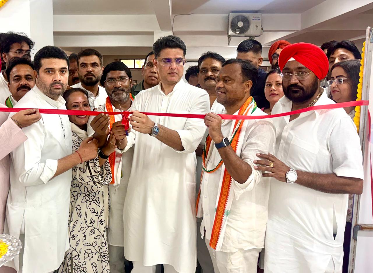 छत्तीसगढ़ प्रभारी सचिन पायलट ने किया पीसीसी कनेक्ट सेंटर का उद्घाटन…