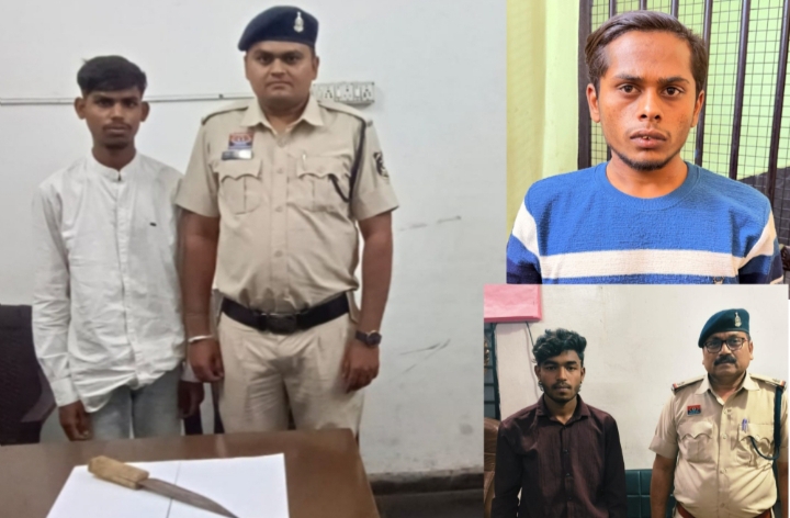 थाना गुढ़ियारी, खमतराई तथा रामनगर चौकी क्षेत्र से 03 आरोपियों को किया गया धारदार चाकू के साथ गिरफ्तार…