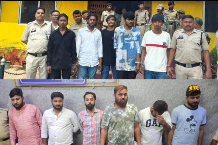 थाना मौदहापारा क्षेत्र में चाकूबाजी, पत्थरबाजी एवं हथियार लहराने वाले कुल 12 आरोपी गिरफ्तार गिरफ्तार…