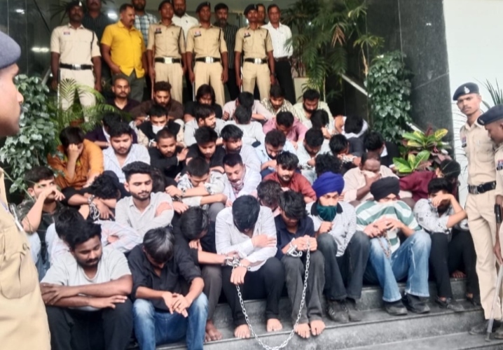 रायपुर कमिश्नरेट की बहुत बड़ी कार्यवाही, साईबर ठगी करने वाले कुल 42 आरोपी गिरफ्तार…