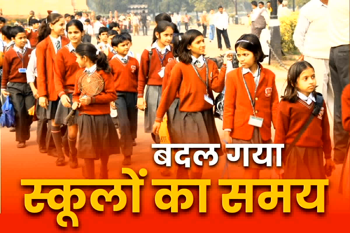रायपुर जिले में स्कूल खुलने का समय बदला…