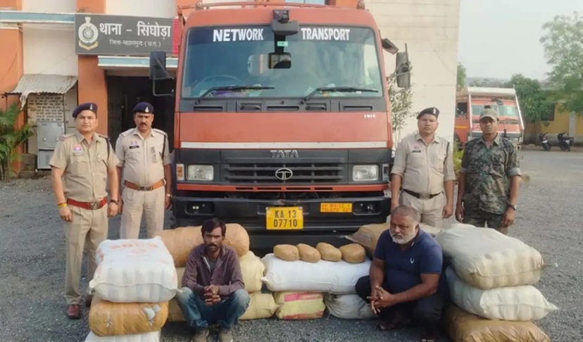 ओडिशा से मुंबई ले जा रहे थे करोड़ों का गांजा, गिरफ्तार…
