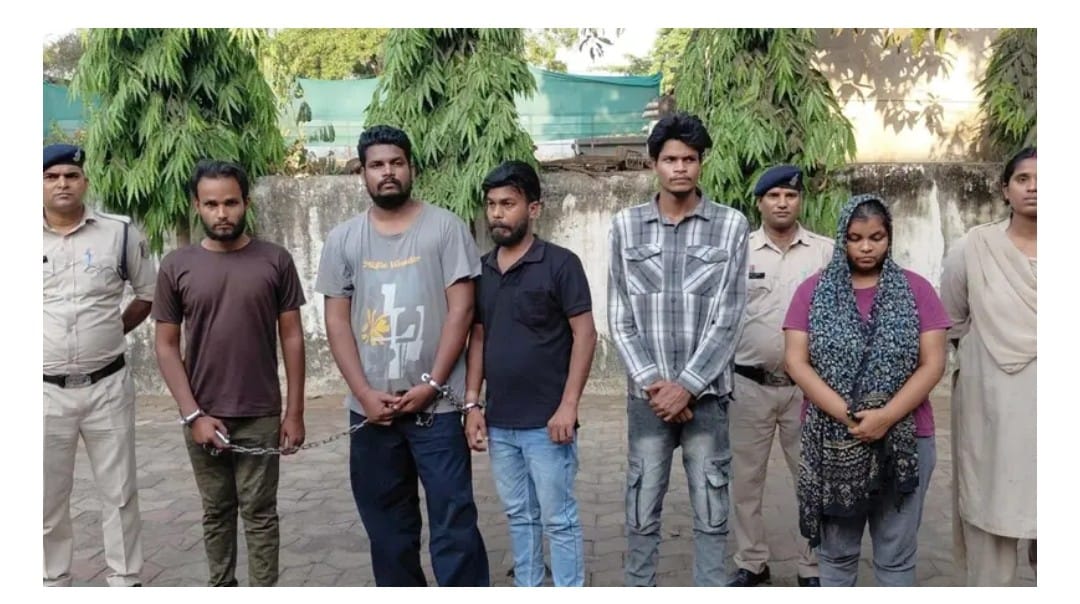 हनीट्रैप में फंसाकर अपहरण: भांजा निकला मास्टरमाइंड, 5 गिरफ्तार…