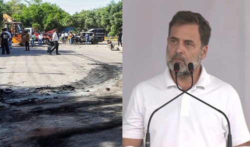 नोएडा प्रोटेस्ट पर राहुल गांधी का पीएम मोदी पर हमला…