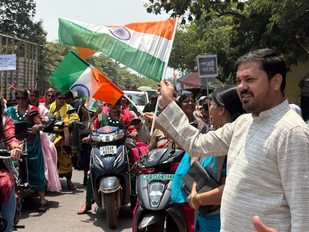 नारी शक्ति का शंखनाद: 33% आरक्षण के ऐतिहासिक निर्णय पर महिला मोर्चा की भव्य बाइक रैली; विधायक अनुज शर्मा ने बढ़ाया उत्साह…