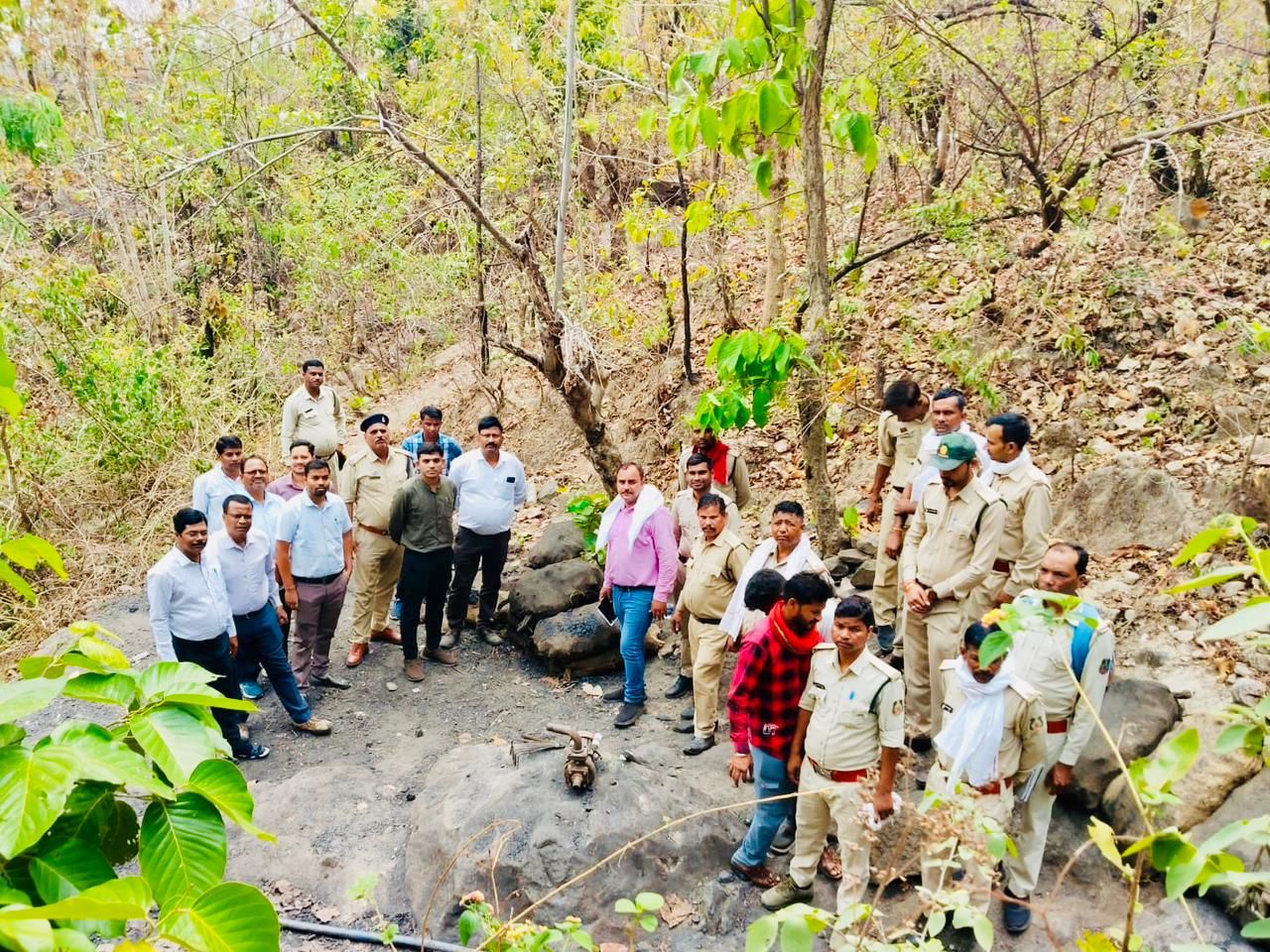 देवखोल में अवैध कोयला खनन पर बड़ी कार्रवाई, 6 टन से अधिक कोयला जब्त…