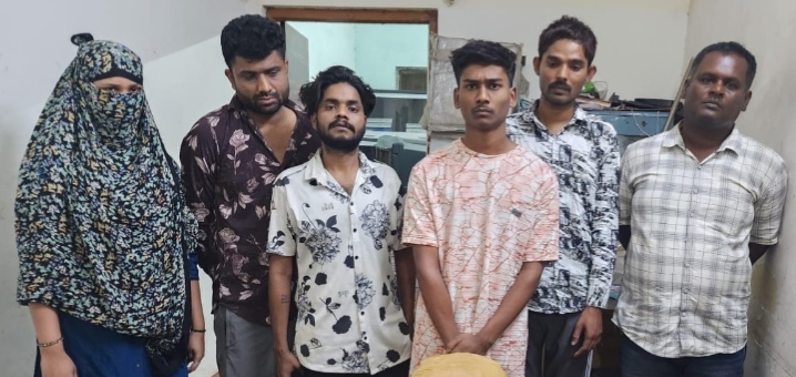 गांजा के साथ उडीसा का अंतर्राज्यीय आरोपी सहित कुल 06 गिरफ्तार…
