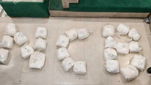 1745 करोड़ की 349 किलो हाई ग्रेड कोकीन पकड़ाई…