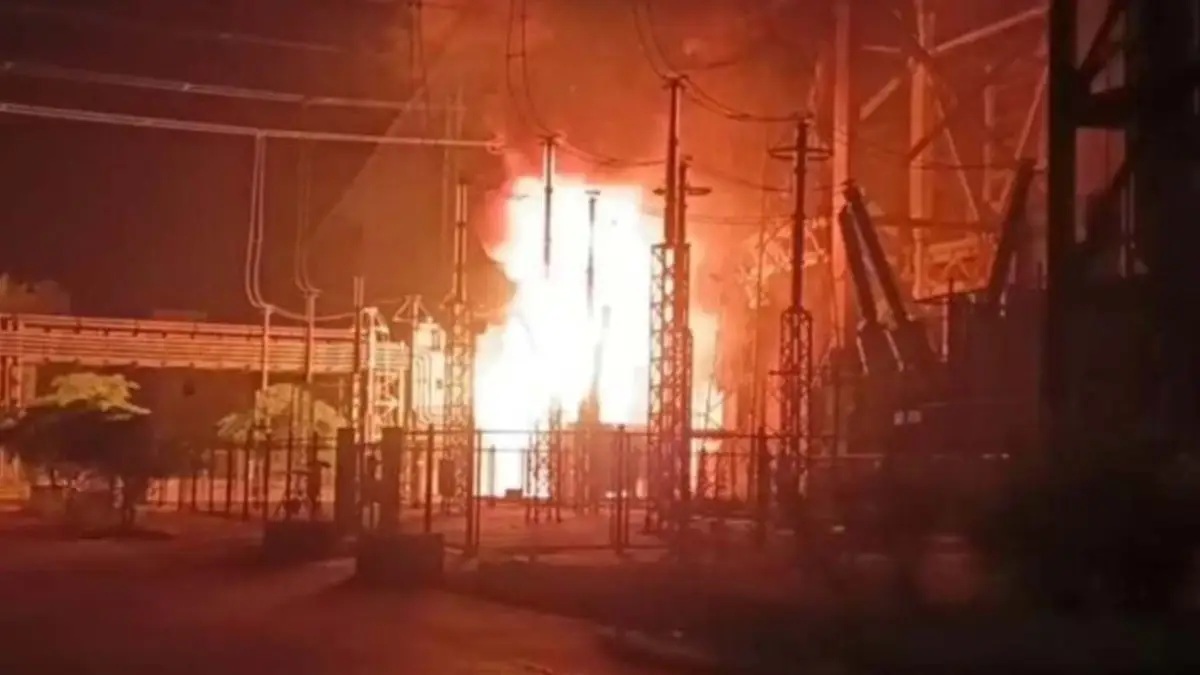 कोरबा के पावर प्लांट में ट्रांसफार्मर हुआ ब्लास्ट…