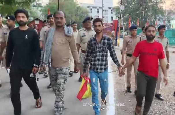 पुरानी रंजिश के चलते हत्या का प्रयास करने वाले 04 आरोपी गिरफ्तार…