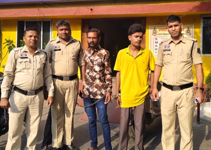 थाना मौदहापारा पुलिस की कार्यवाही, नशीली टेबलेट के साथ 02 आरोपी गिरफ्तार…