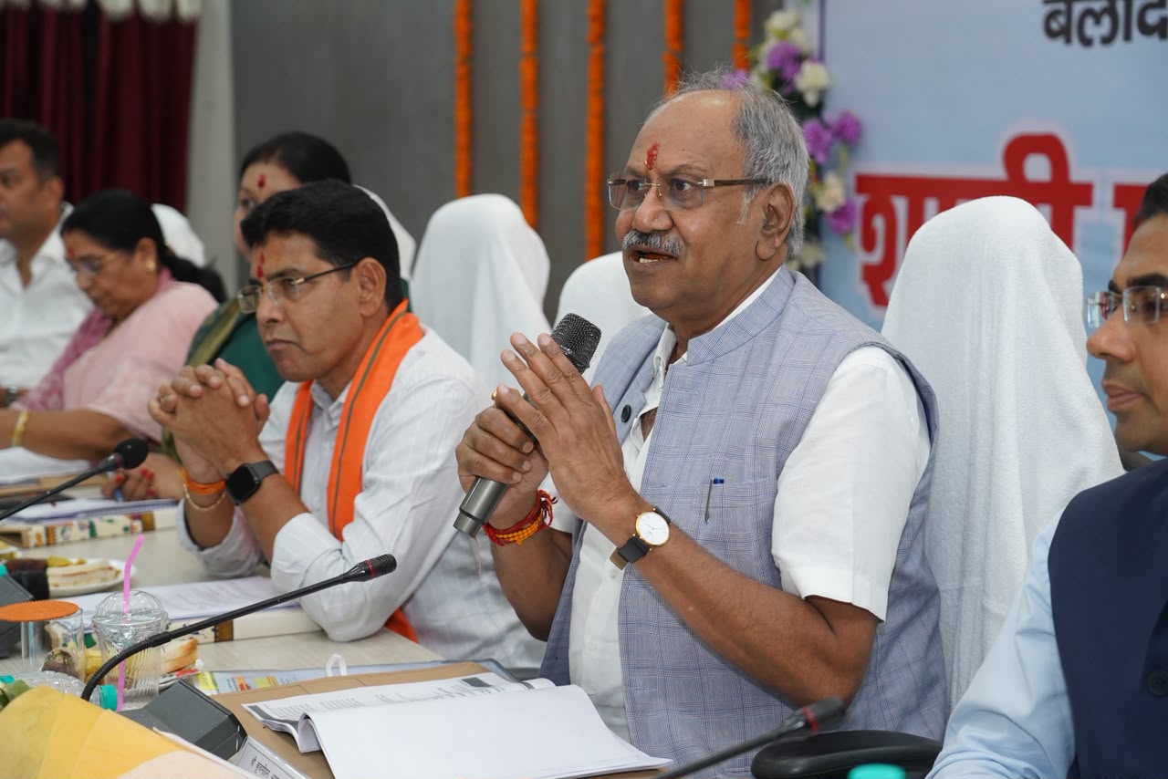 सांसद बृजमोहन अग्रवाल की अध्यक्षता में DMF शासी परिषद की उच्च स्तरीय बैठक संपन्न…