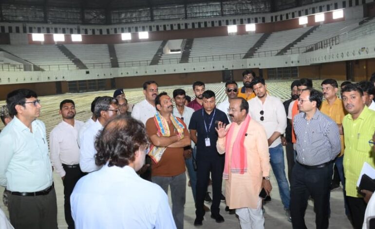 बहतराई खेल प्रशिक्षण केन्द्र में निर्माण और मरम्मत के कार्यों में देरी पर भड़के उप मुख्यमंत्री अरुण साव…