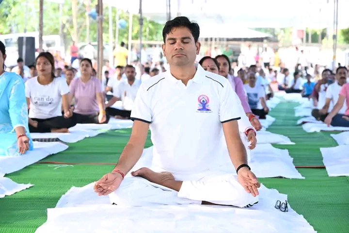 योग हमारी सांस्कृतिक विरासत और स्वस्थ जीवन का आधार है : वित्त मंत्री ओ.पी. चौधरी