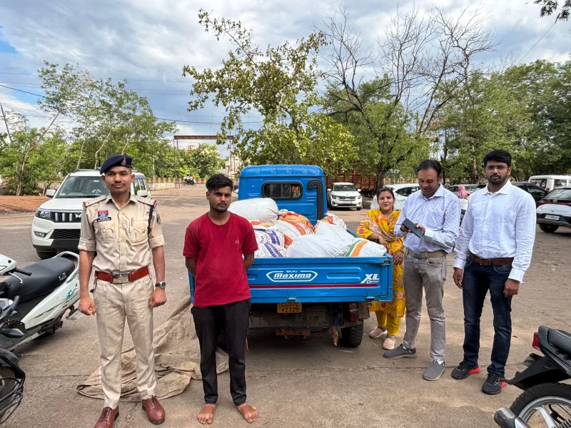 सोसायटी के चावल का अवैध परिवहन करने वाले आरोपी को सुपेला पुलिस ने वाहन सहित पकड़ा, खाद्य विभाग के साथ वैधानिक कार्यवाही जारी…