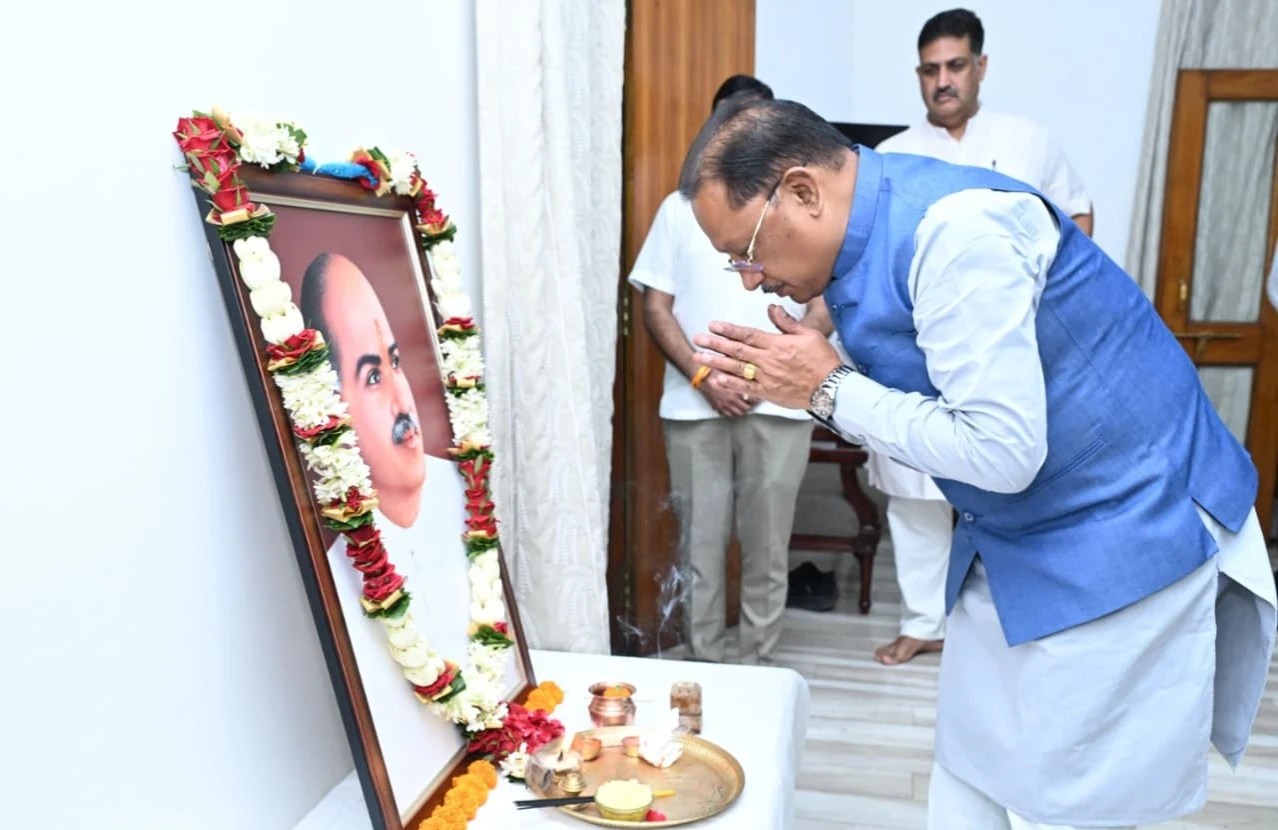 डॉ. श्यामा प्रसाद मुखर्जी भारत की एकता, अखंडता और राष्ट्रीय स्वाभिमान के सशक्त प्रहरी – मुख्यमंत्री साय
