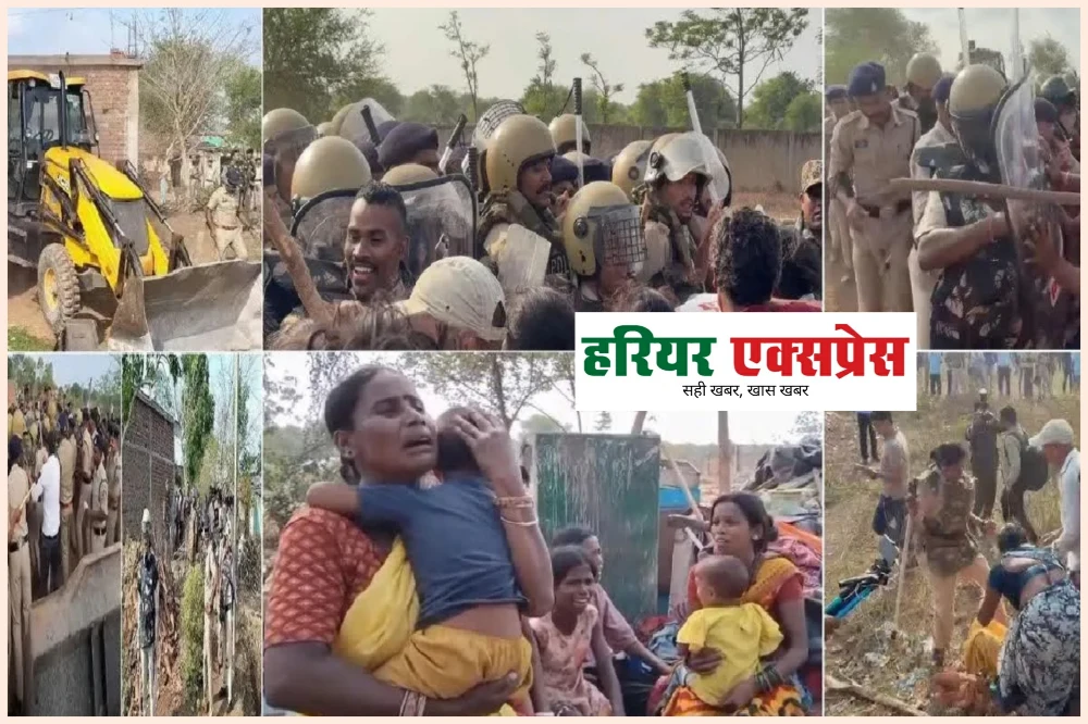 प्रशासन ने तोड़े बारिश के मौसम में गरीबों के 80 घर, विधायकों के लिए बनेंगे आवास, रोते रहे ग्रामीण…