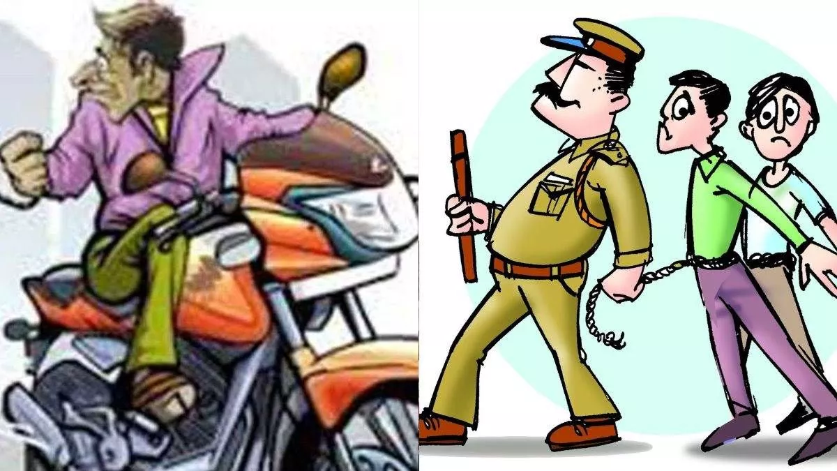 ई-रिक्शा एवं दोपहिया वाहन चोरी की दो वारदातों का खुलासा…
