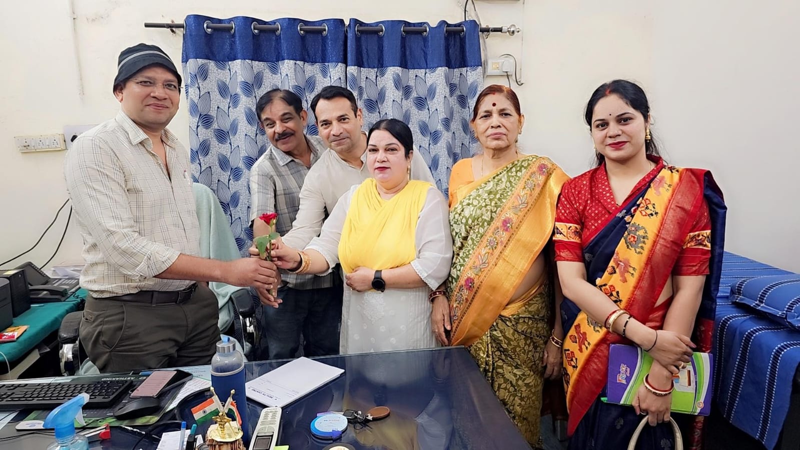 डॉक्टर्स डे के दिन विप्र स्वास्थ्यसेवा संगठन ने, एनआईटी कॉलेज के चिकित्सकों का किया सम्मान…