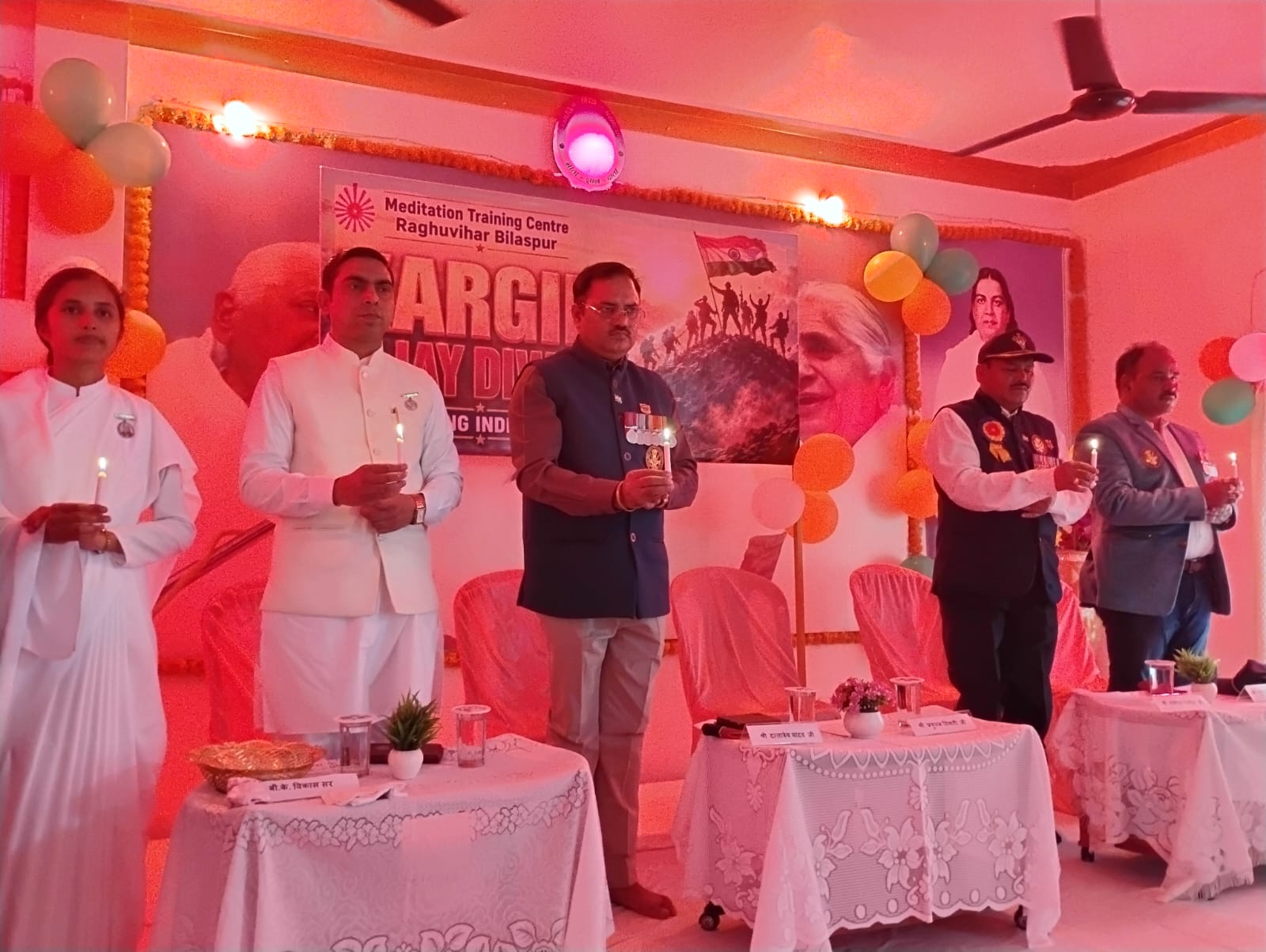 कारगिल वीरों के सम्मान में गूंजा राष्ट्रभक्ति का स्वर…