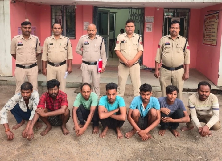 आदतन झगड़ा-मारपीट करने वाले 7 उपद्रवीयों को गिरफ्तार कर भेजा गया जेल…