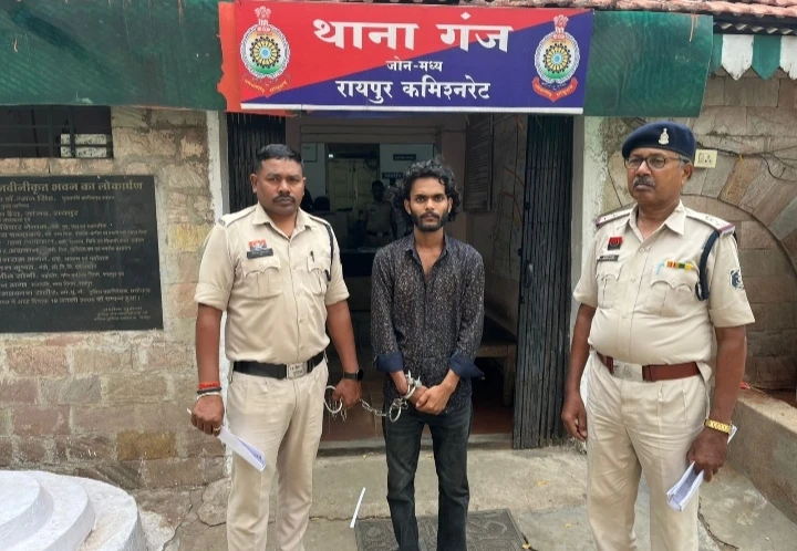 गांजा तस्करी करते उत्तर-प्रदेश का अंतर्राज्यीय गांजा तस्कर गिरफ्तार…