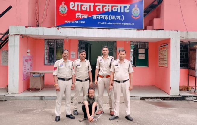 तमनार पुलिस ने उठाईगिरी के फरार मास्टरमाइंड हरि उर्फ विशाल नट को किया गिरफ्तार…