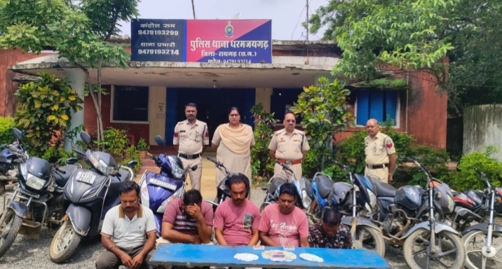 जुआ फड़ पर कार्यवाही, 5 जुआरियों को पुलिस ने दबोचा…