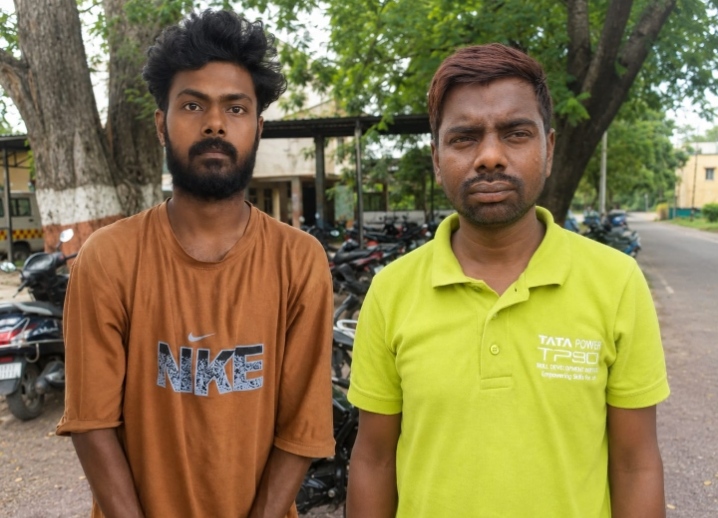 मोबाइल हैक कर बैंक खातों से 3.94 लाख रूपये उड़ाने वाले 02 अंतर्राज्यीय ठग गिरफ्तार…