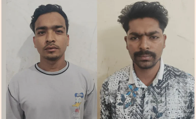 हत्या के प्रयास के प्रकरण में फरार 02 आरोपी गिरफ्तार…