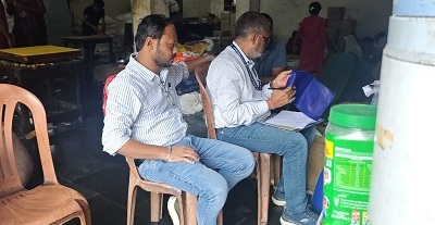 रक्षाबंधन पर्व के मद्देनजर खाद्य प्रतिष्ठानों में सघन निरीक्षण जारी