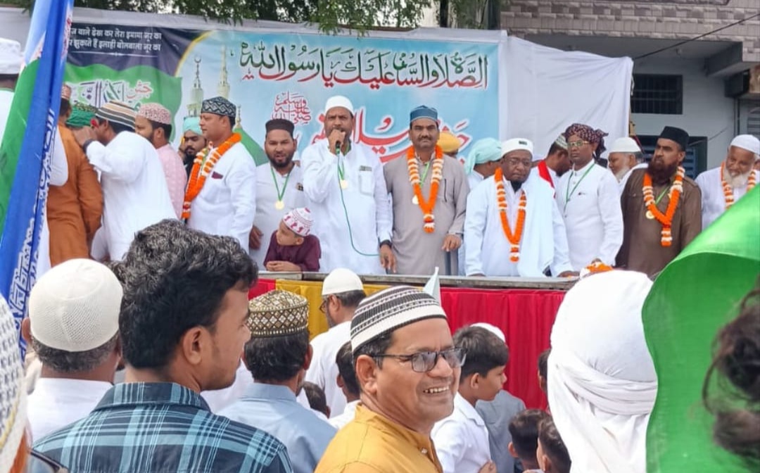 बिरगांव में जश्ने ईदमिलादुन्नबी पर गूंजा अमन, प्रेम और भाईचारे का संदेश – इकराम