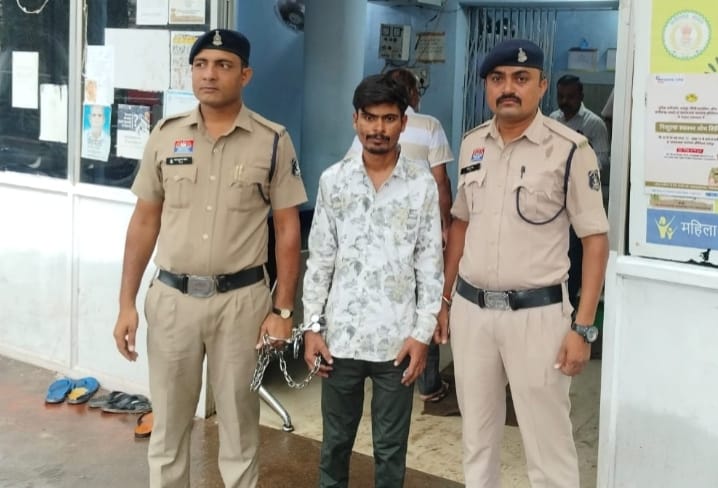 अवैध रूप से गांजा बिक्री की तैयारी कर रहा आरोपी गिरफ्तार…