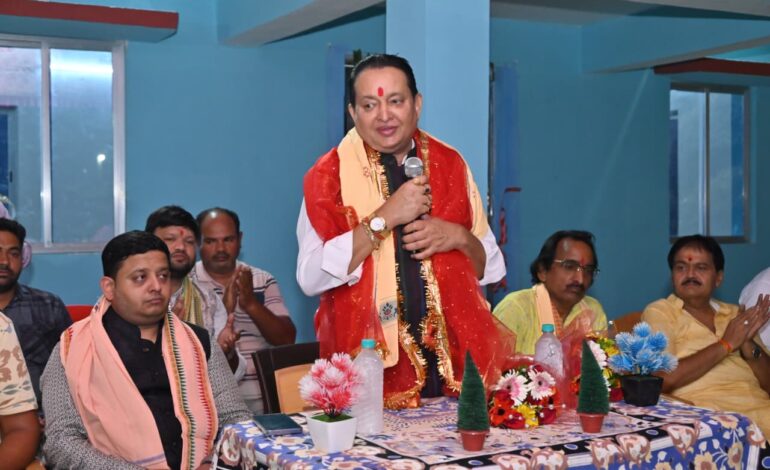 विधायक डॉ. संपत अग्रवाल ने कुदारीबाहरा को दी विकास की सौगात, 5 लाख की लागत से निर्मित सामुदायिक भवन का किया लोकार्पण…